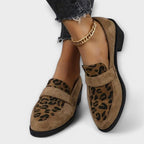 Aurora | Zapatos de Tacón Chic para Mujeres con Motivo de Leopardo