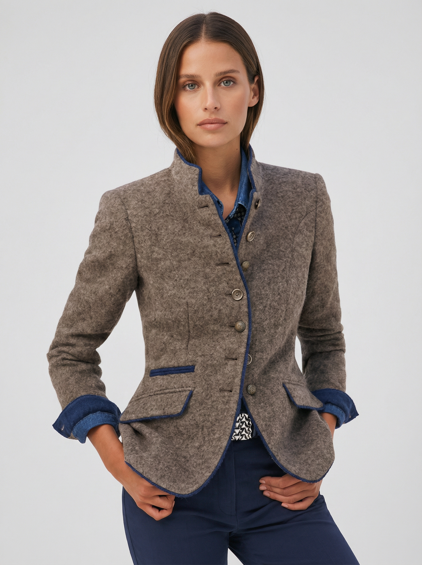 Cristina™ | Blazer de piqué