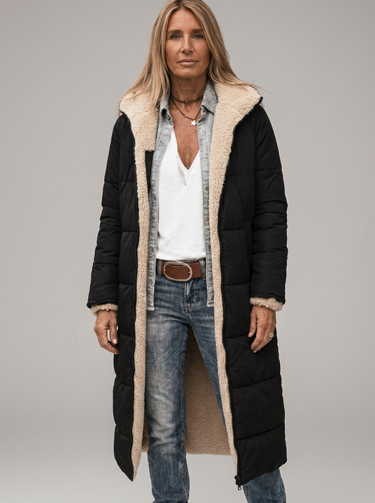 Malena | Chaqueta Larga Reversible