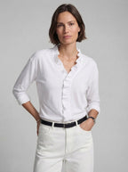 Indie | Blusa con volantes y cuello en V