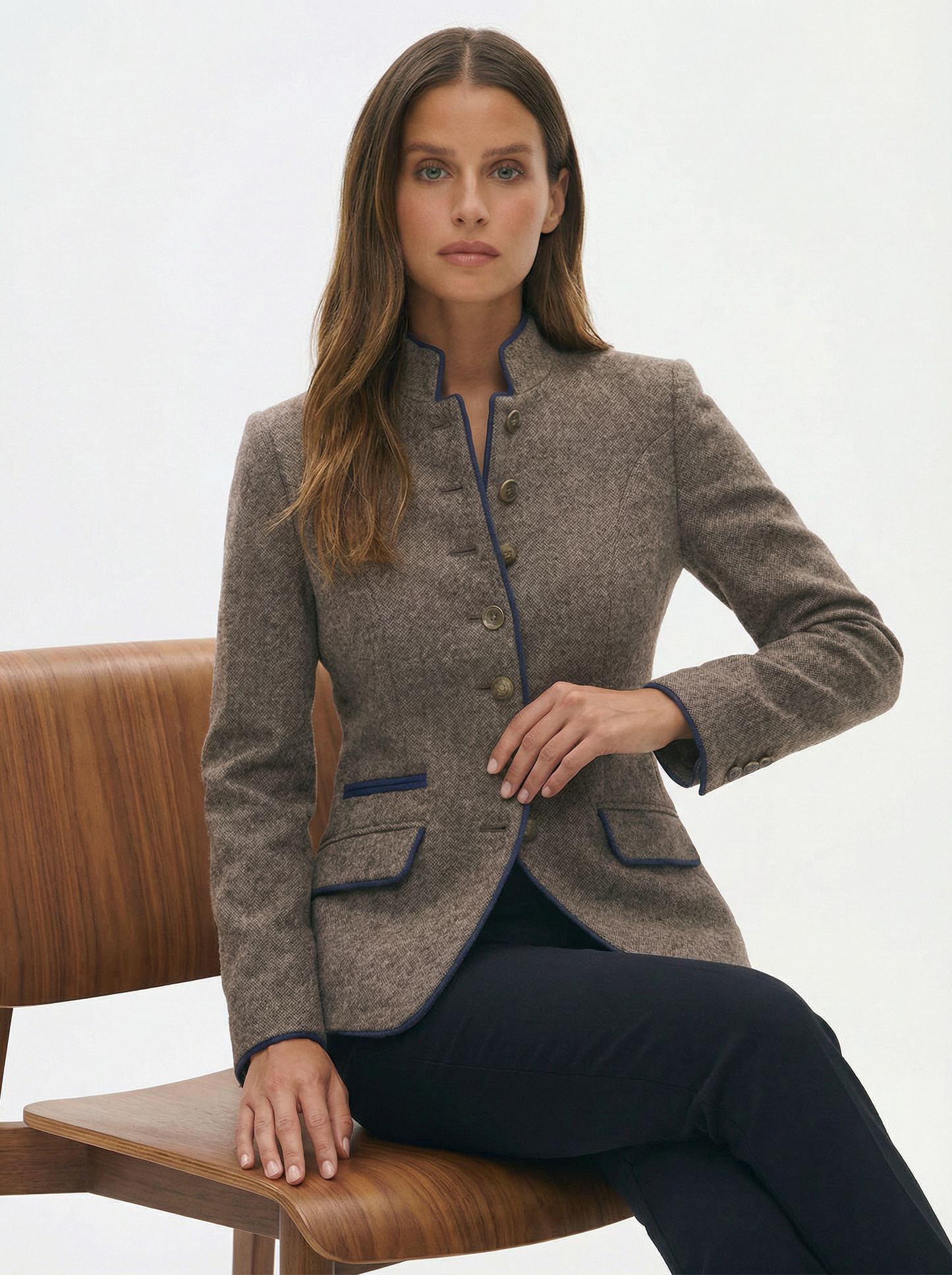 Cristina™ | Blazer de piqué