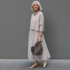 Emmie™ Conjunto Elegante de Dos Piezas