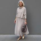 Emmie™ Conjunto Elegante de Dos Piezas