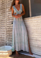 IBIZA | Vestido estampado tie-dye.