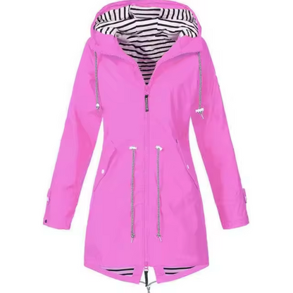 Inés | Chubasquero Impermeable Mujer con Capucha