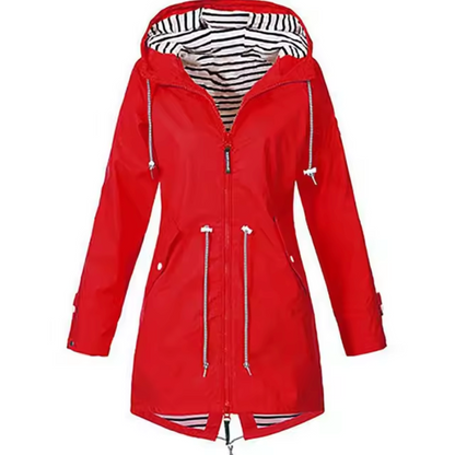 Inés | Chubasquero Impermeable Mujer con Capucha