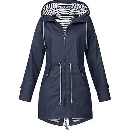Inés | Chubasquero Impermeable Mujer con Capucha