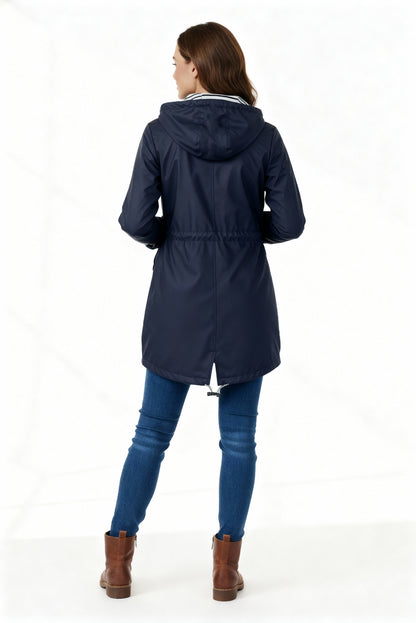 Inés | Chubasquero Impermeable Mujer con Capucha