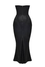 Niza | Vestido largo de satén