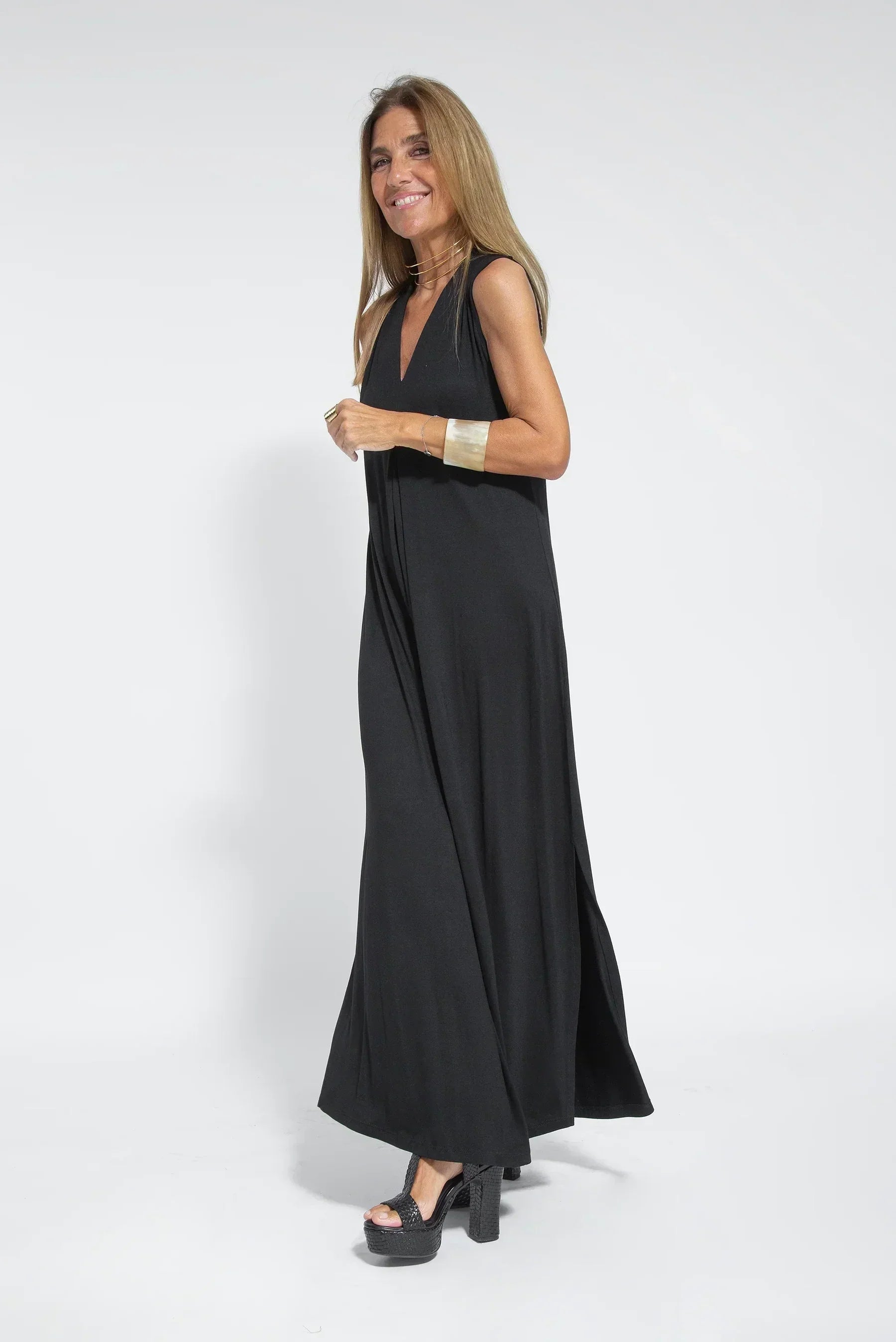 Aroa - Conjunto de vestido y chaleco