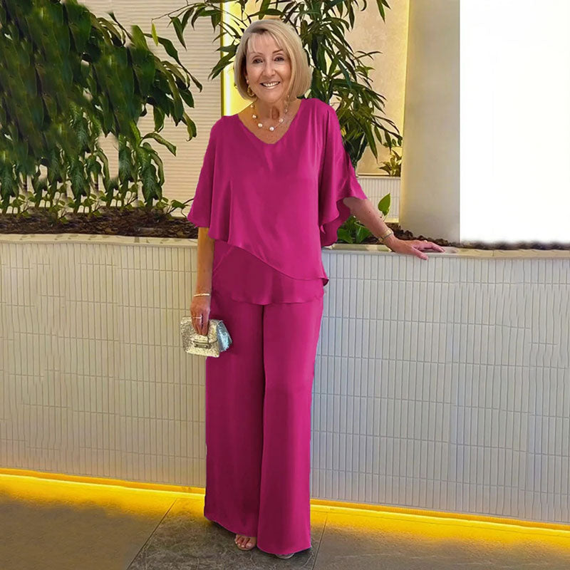 Sarina™ Conjunto Elegante de Dos Piezas
