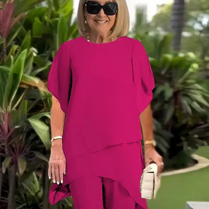 Herlene™ Conjunto Elegante de Dos Piezas
