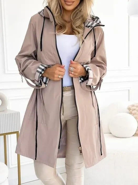 Vega | Chubasquero Impermeable con Capucha Mujer Cremallera