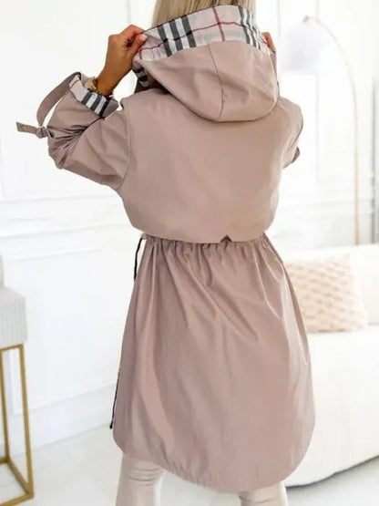 Vega | Chubasquero Impermeable con Capucha Mujer Cremallera