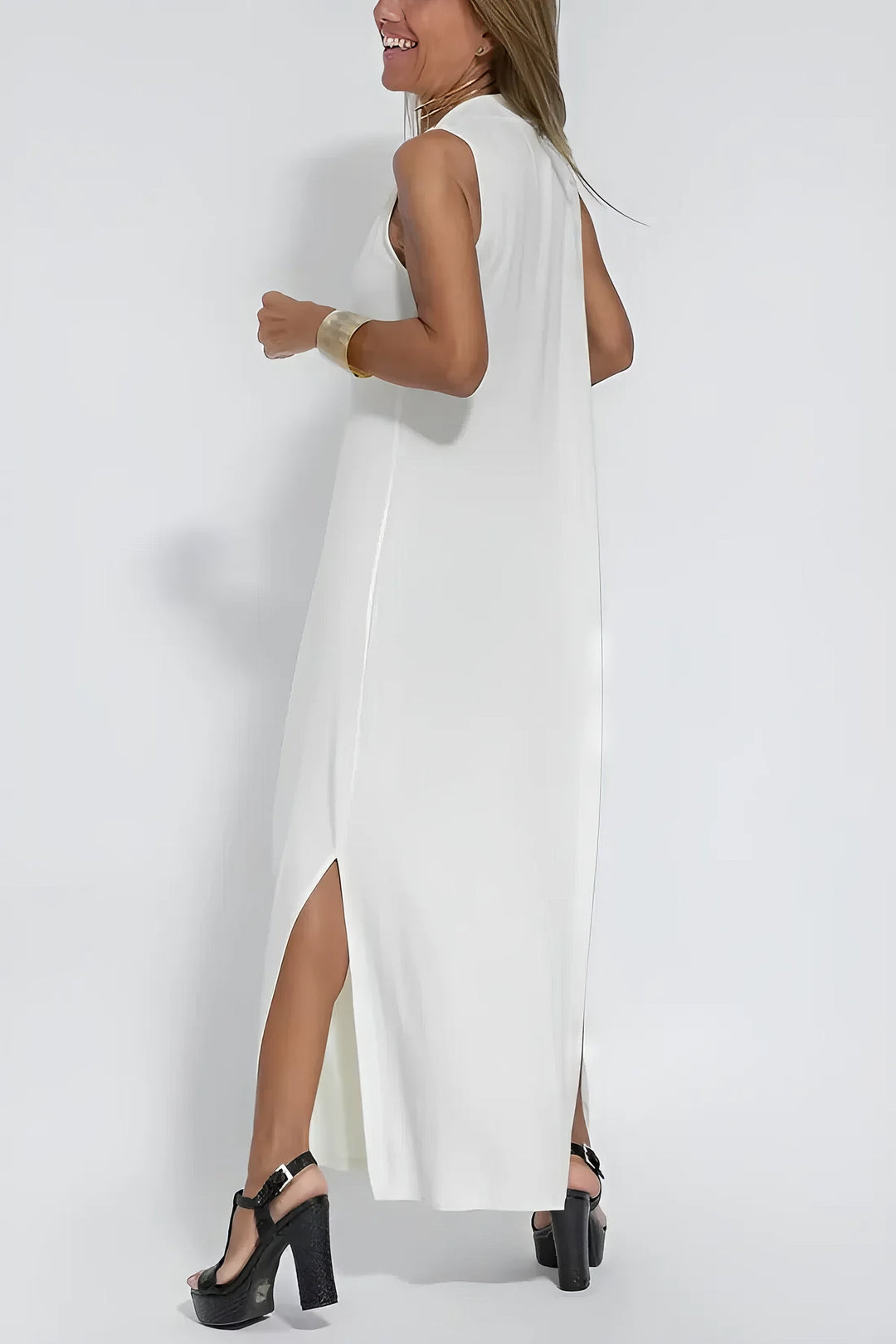 Aroa - Conjunto de vestido y chaleco