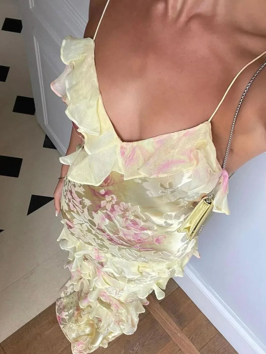 Beatrice | Vestido Soñado con Volantes