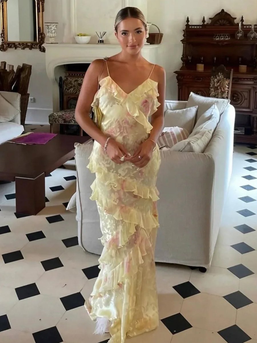 Beatrice | Vestido Soñado con Volantes